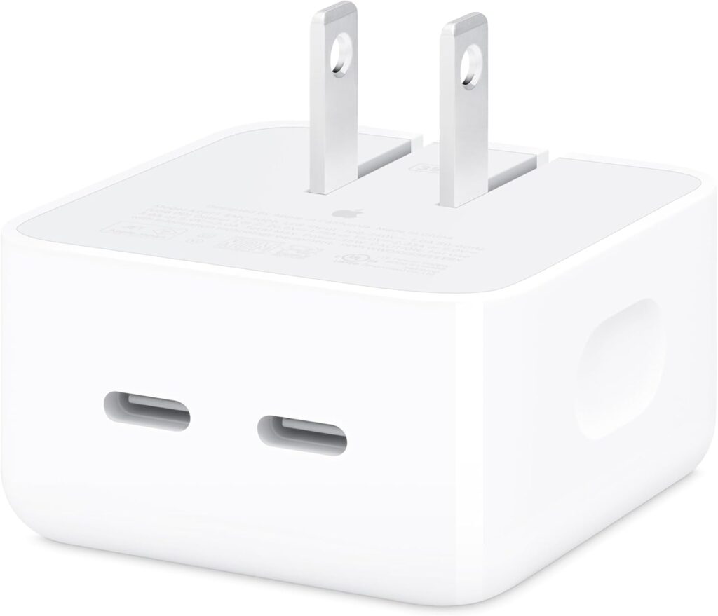 apple 35w usb c charger dual port